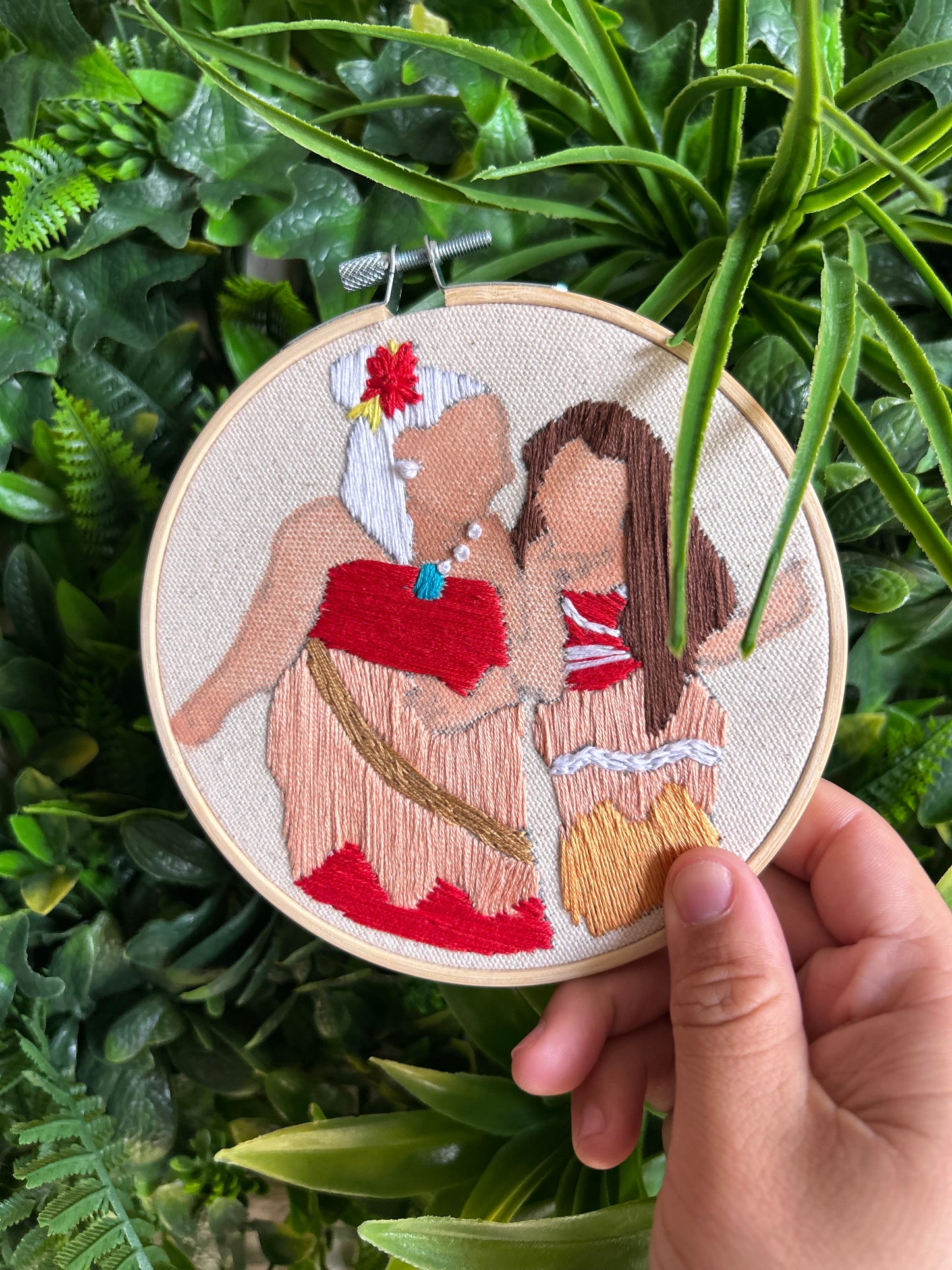 Princess Moana- Embroidered Decor