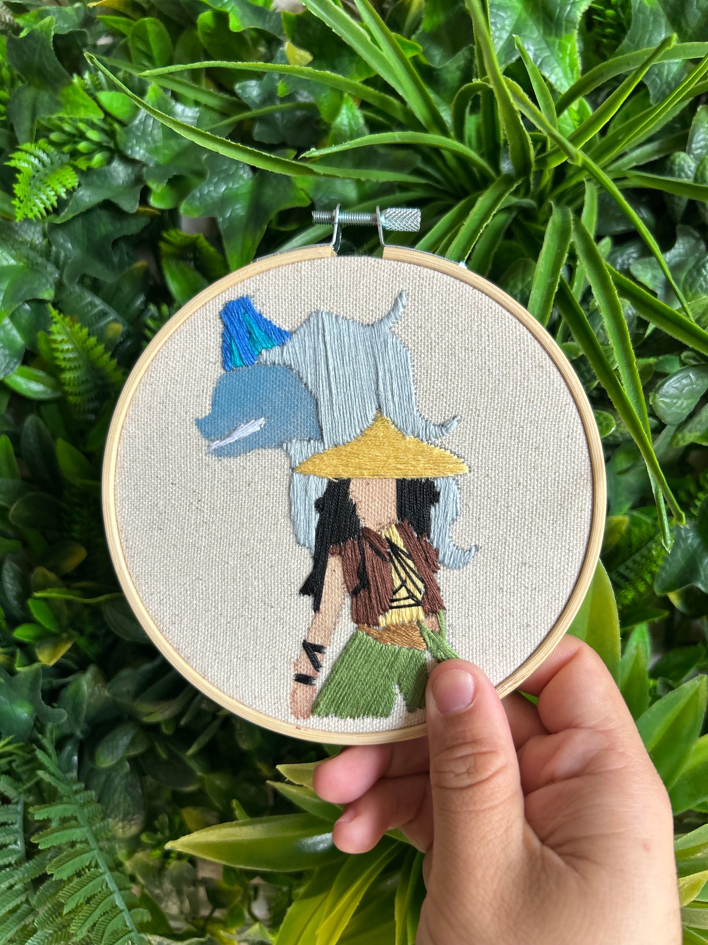 Princess Raya - Embroidered Decor