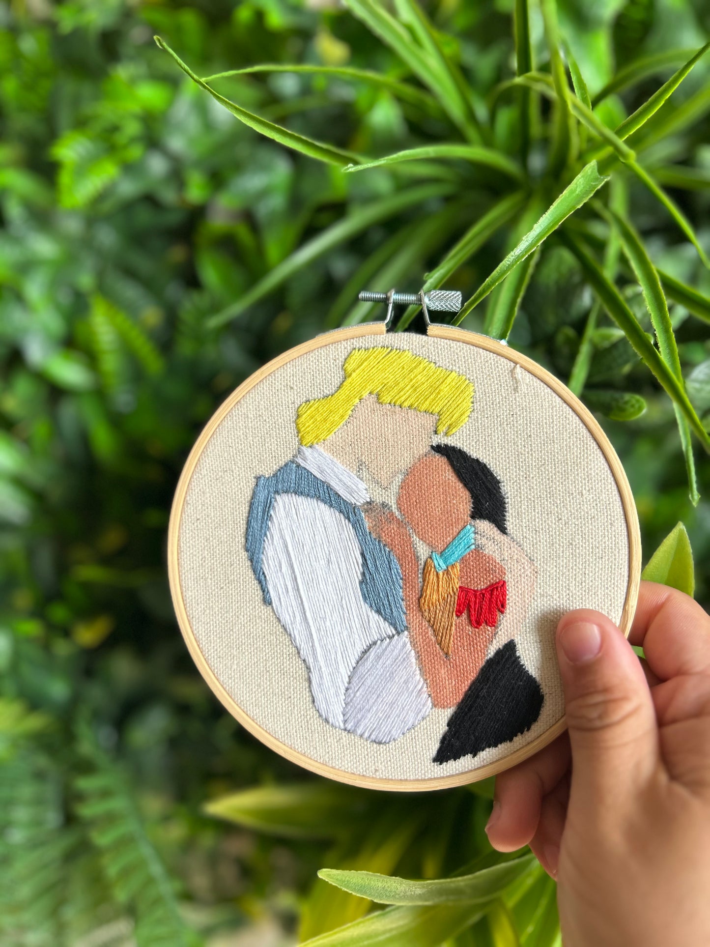 Pocahontas- Embroidered Decor