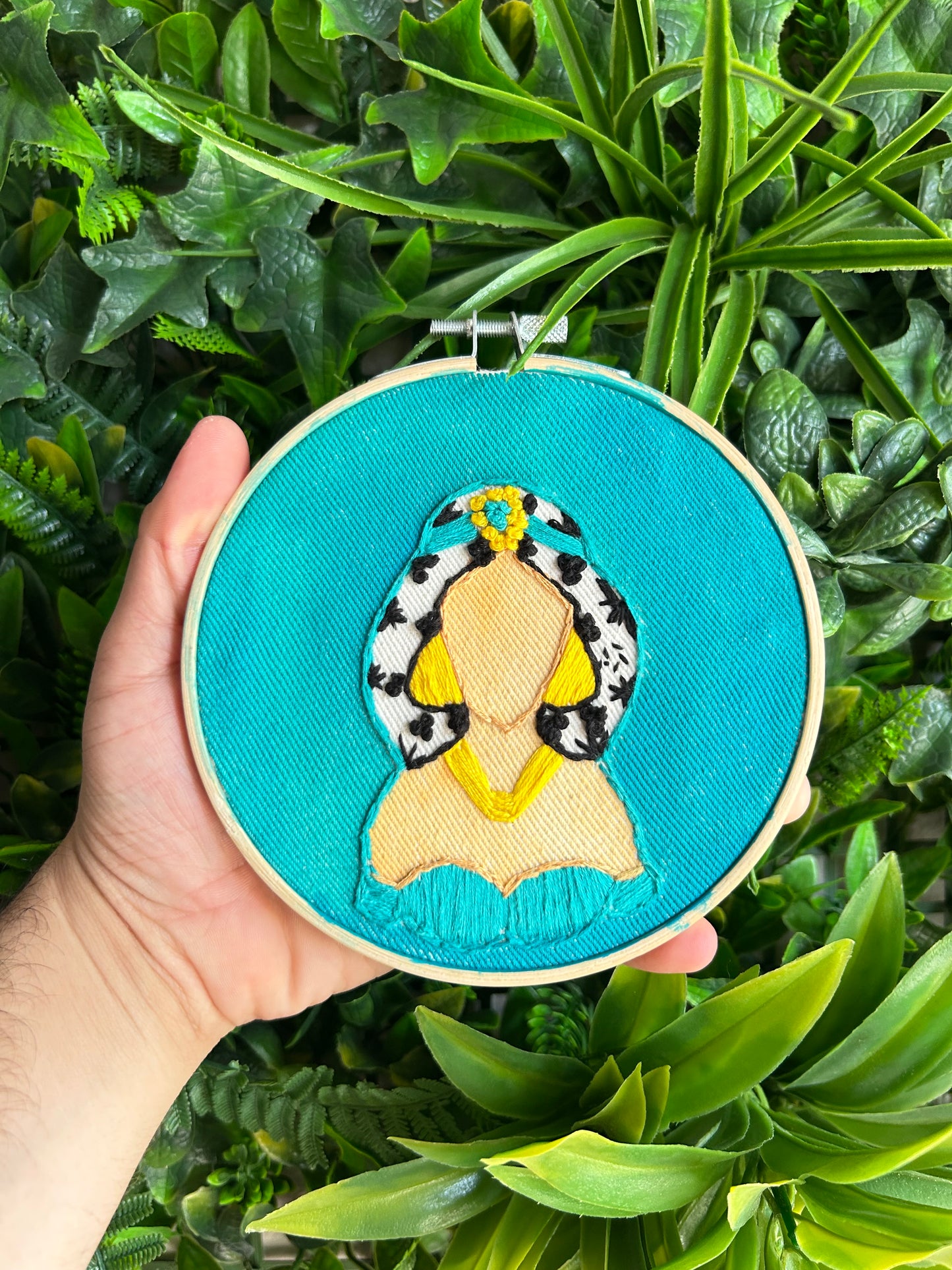 Princess Jasmine- Embroidered Decor