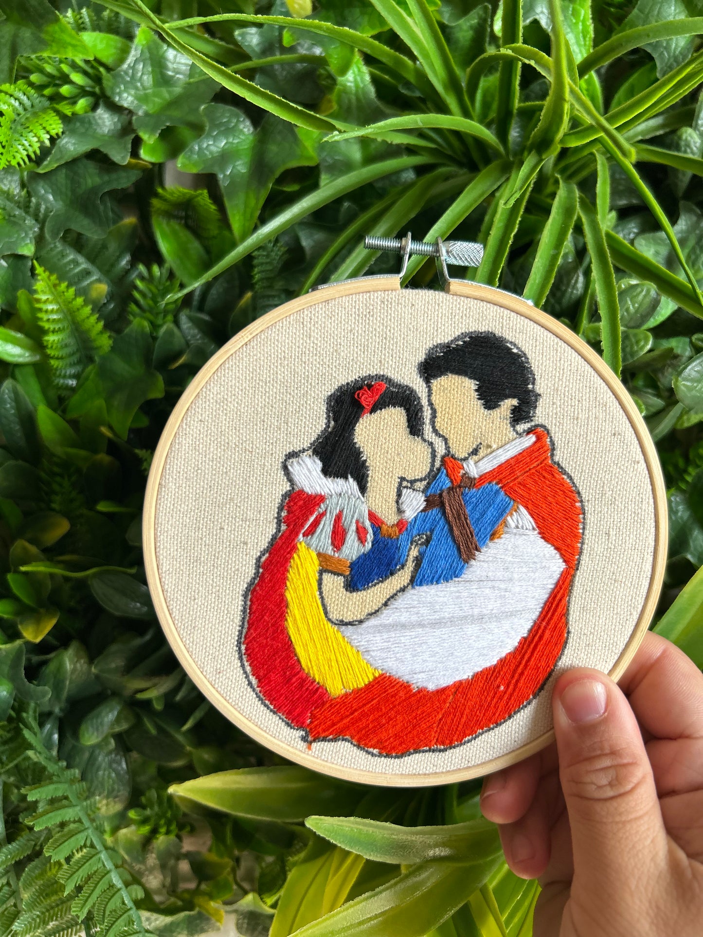 Princess Snow White- Embroidered Decor