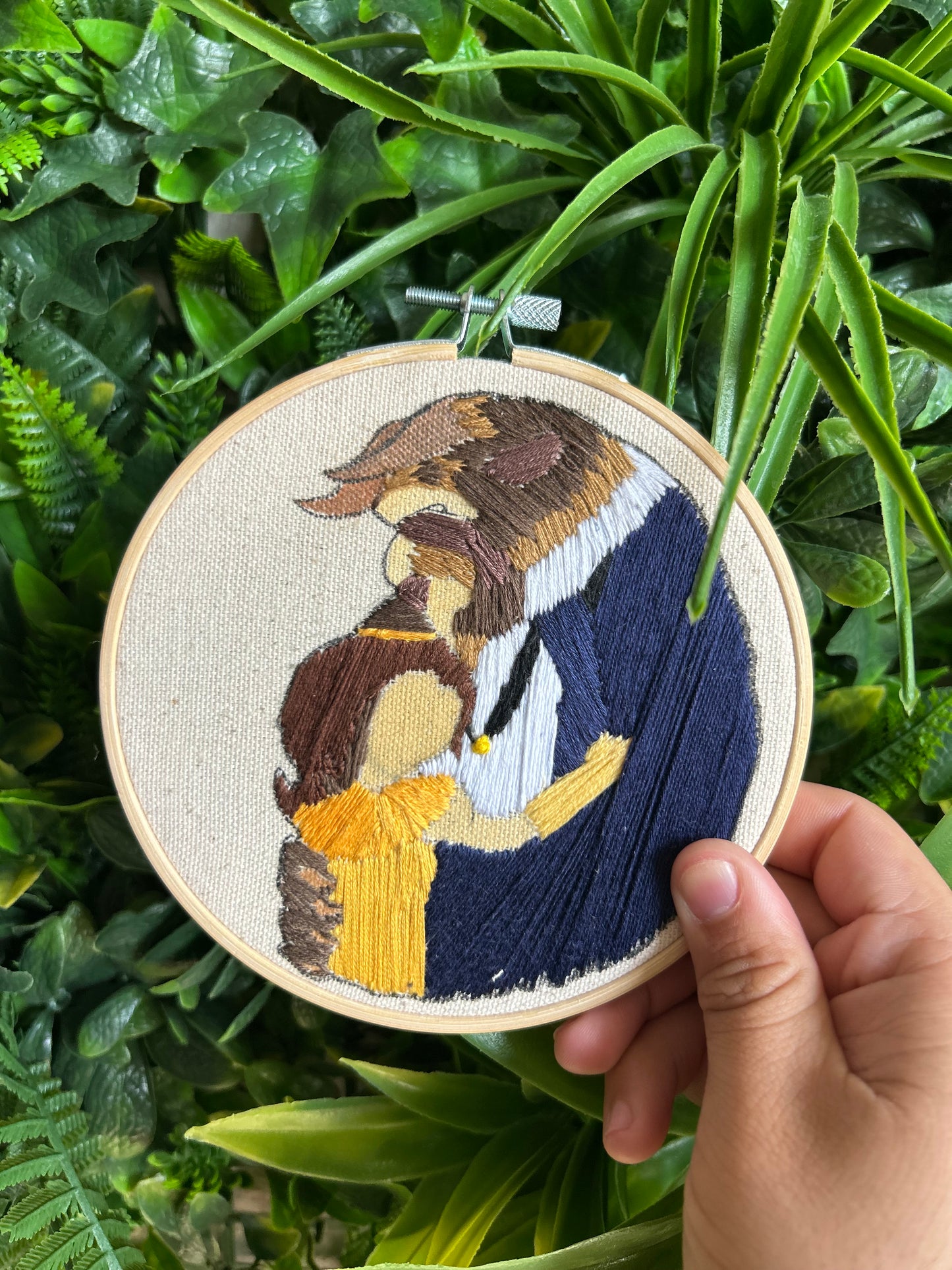 Princess Belle- Embroidered Decor