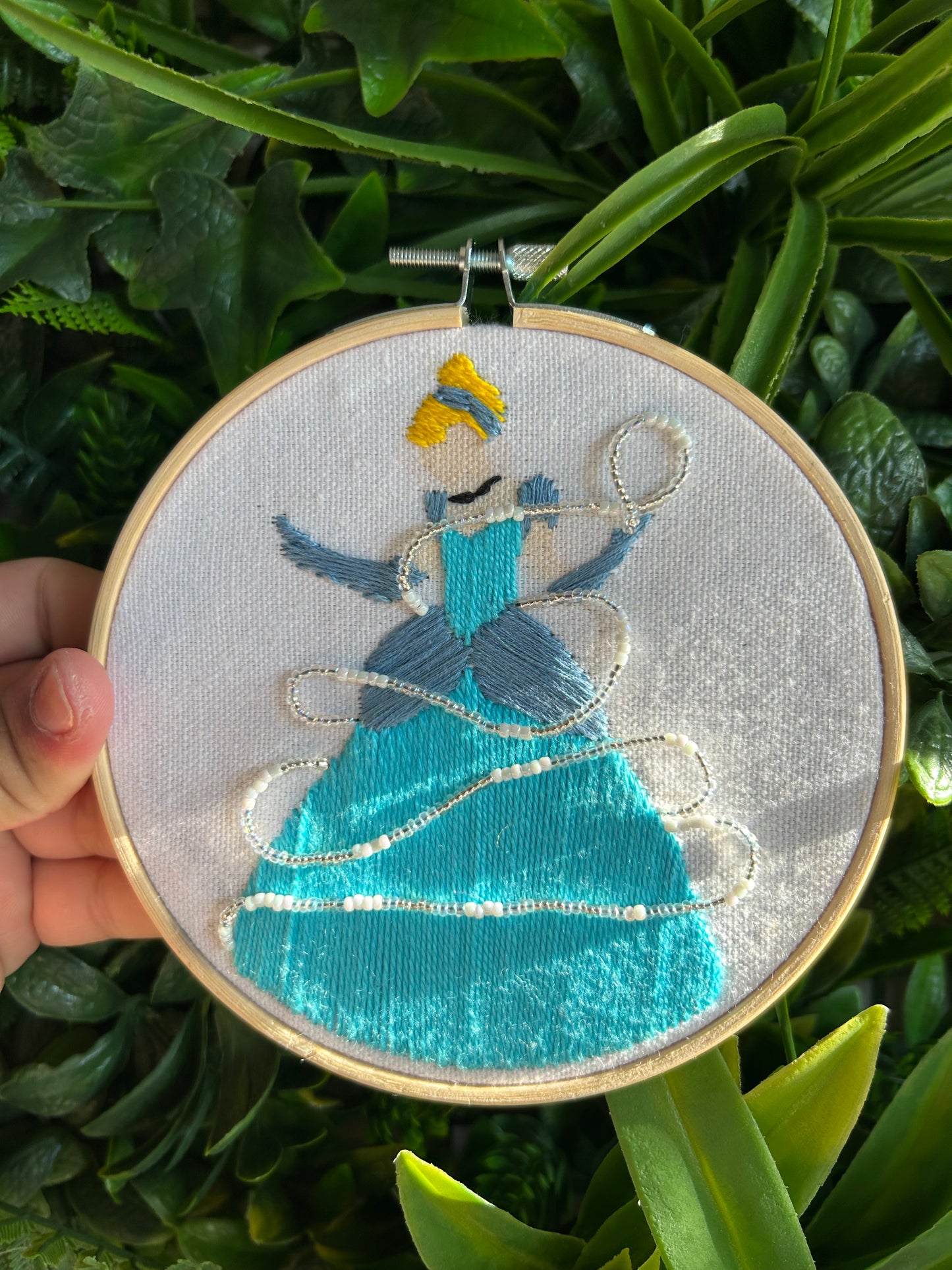 Princess Cinderella- Embroidered Decor