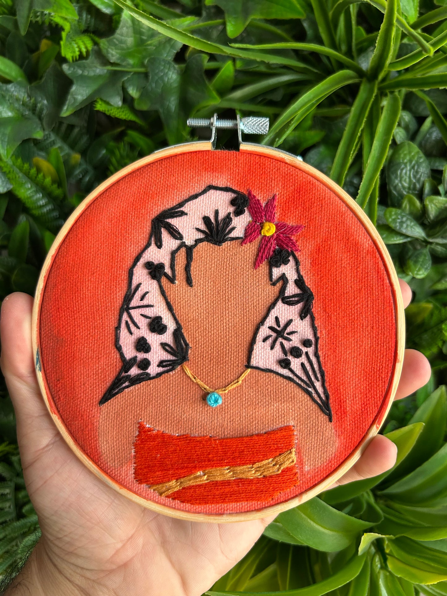 Princess Moana- Embroidered Decor