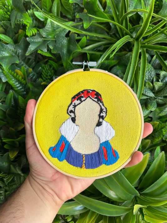 Princess Snow White- Embroidered Decor