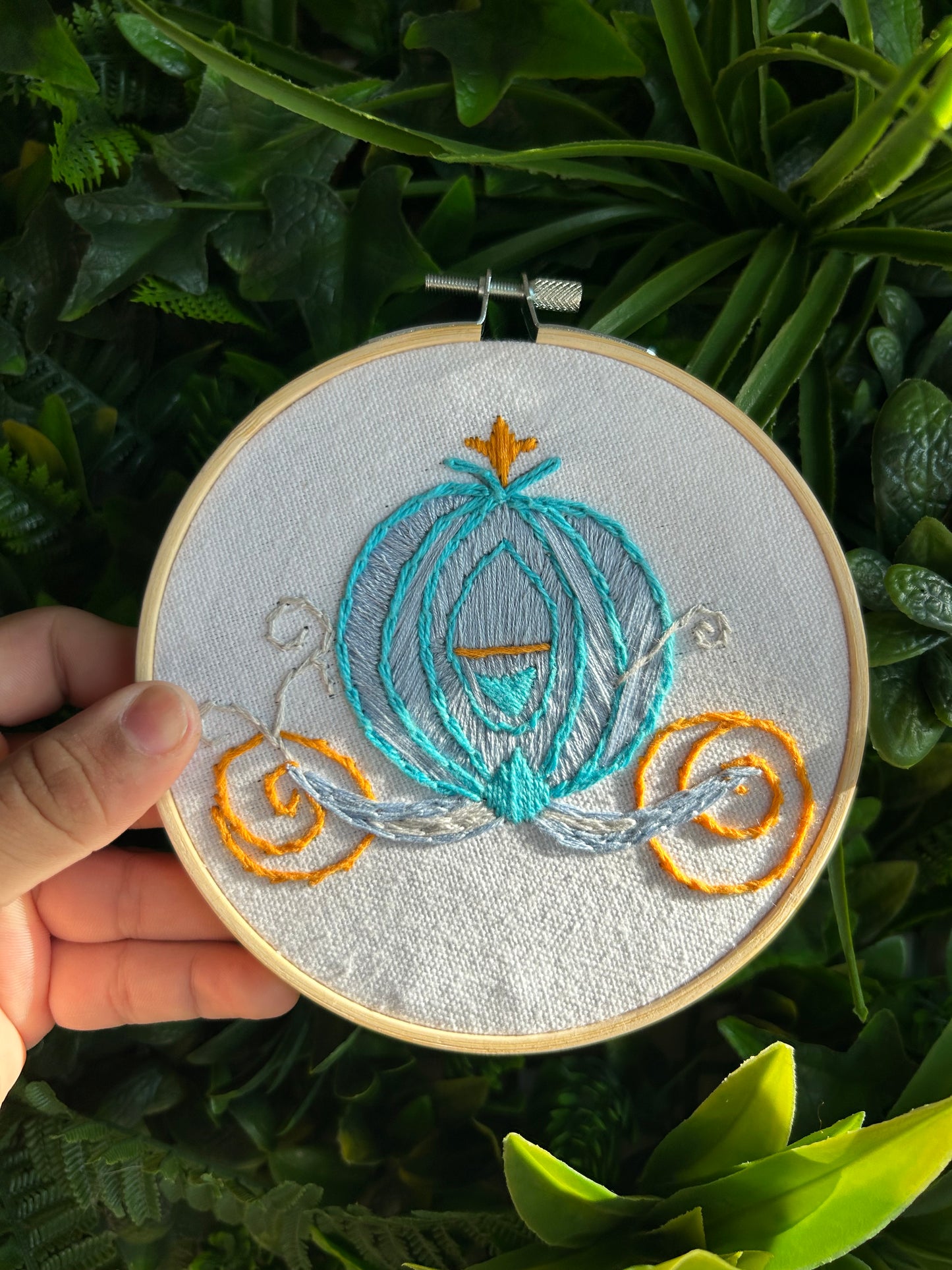 Princess Cinderella- Embroidered Decor