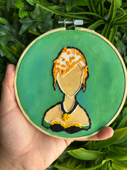 Princess Ana- Embroidered Decor