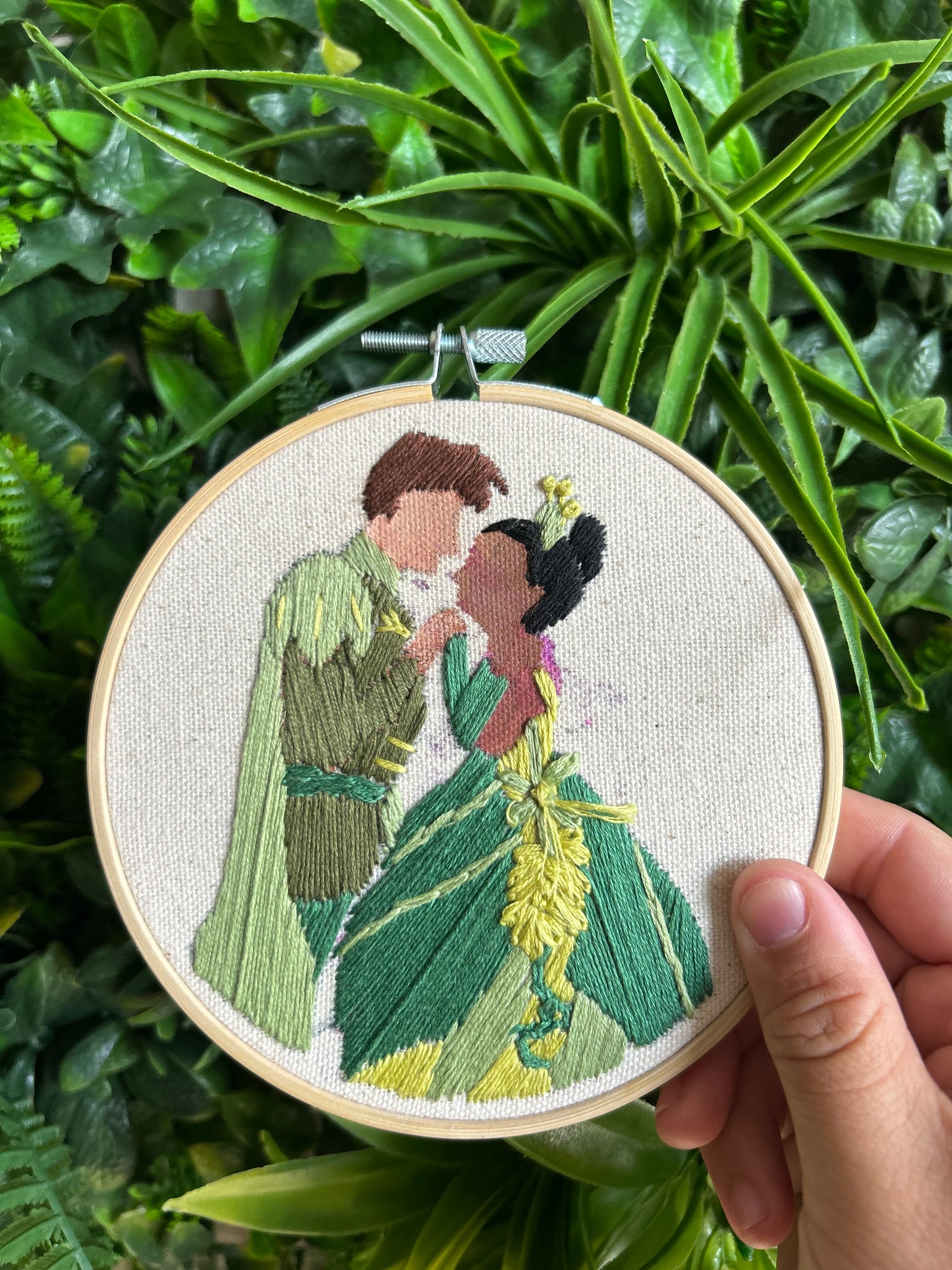 Princess Tiana - Embroidered Decor