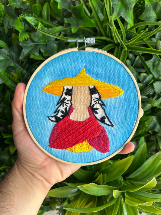 Princess Raya - Embroidered Decor