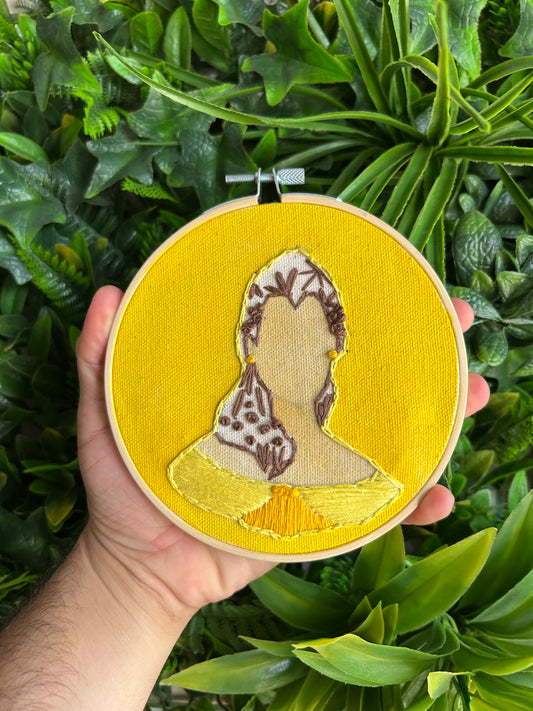 Princess Belle- Embroidered Decor