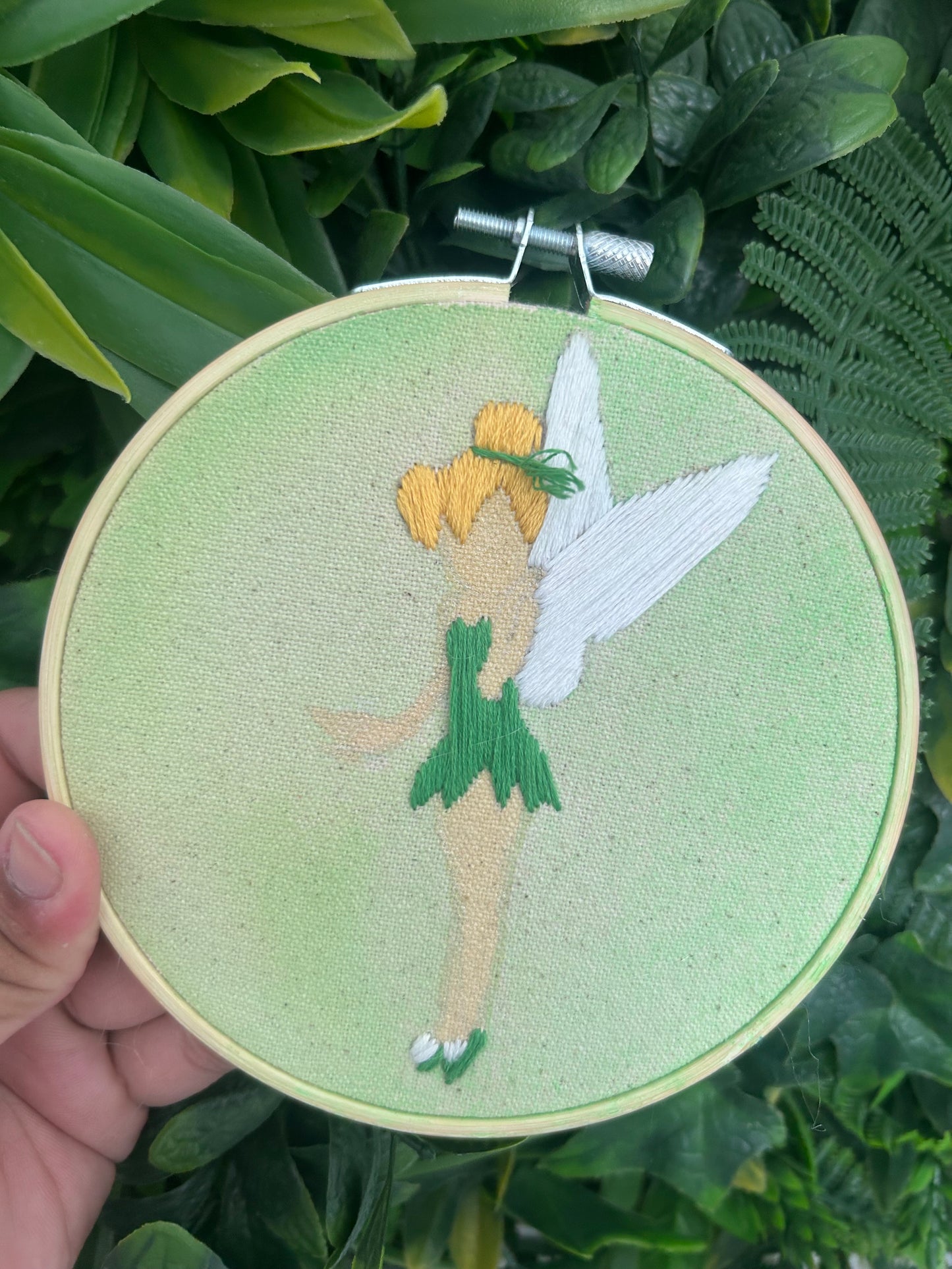 Tinker Bell- Embroidered Decor