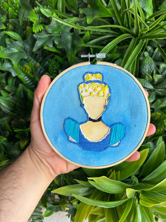 Princess Cinderella- Embroidered Decor