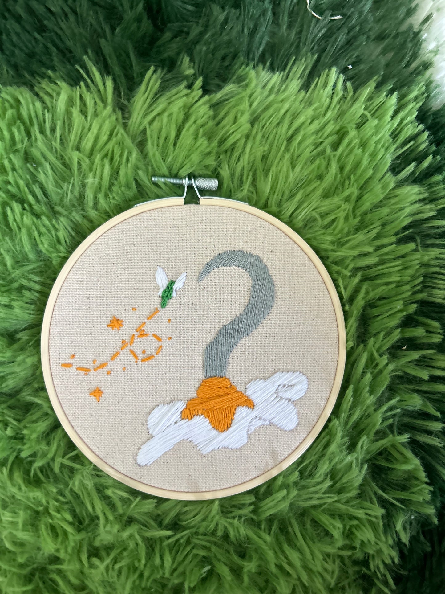Tinker Bell- Embroidered Decor