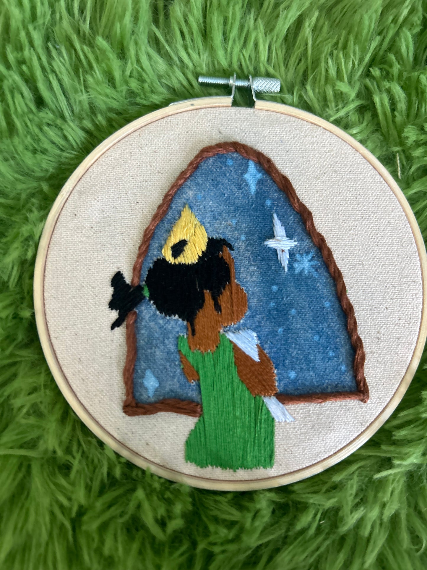 Princess Tiana - Embroidered Decor