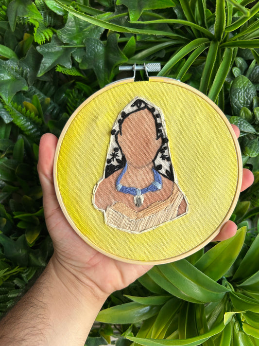 Pocahontas- Embroidered Decor