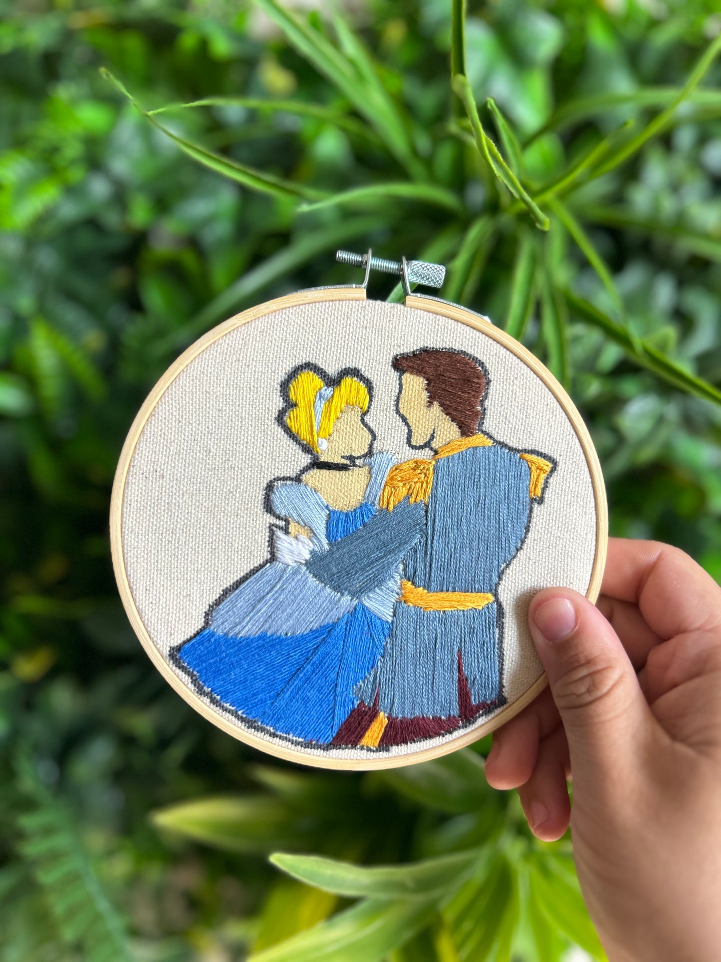 Princess Cinderella- Embroidered Decor