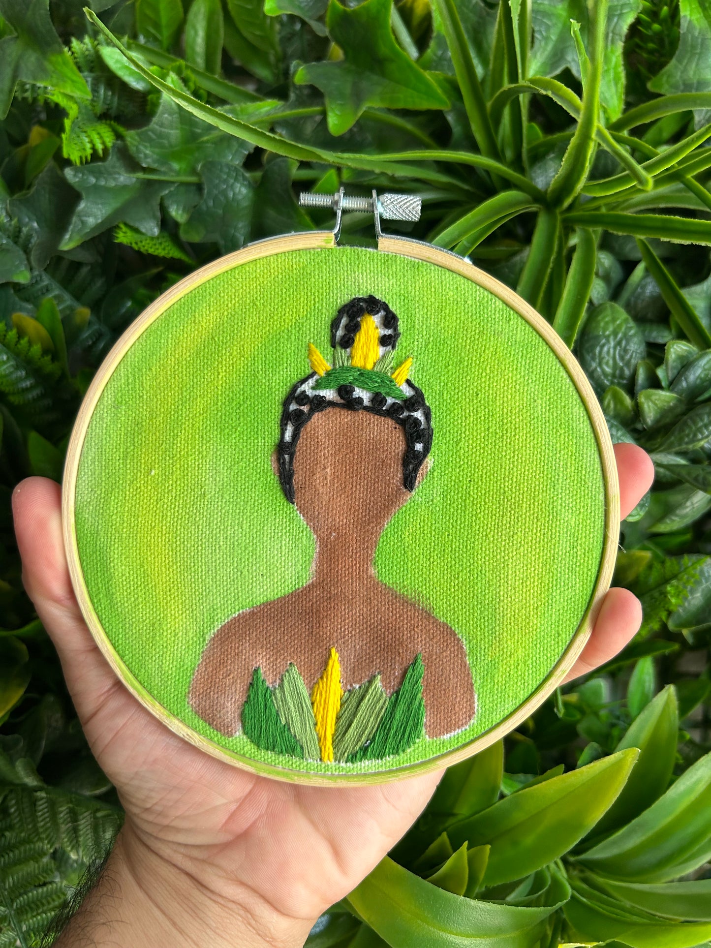 Princess Tiana - Embroidered Decor