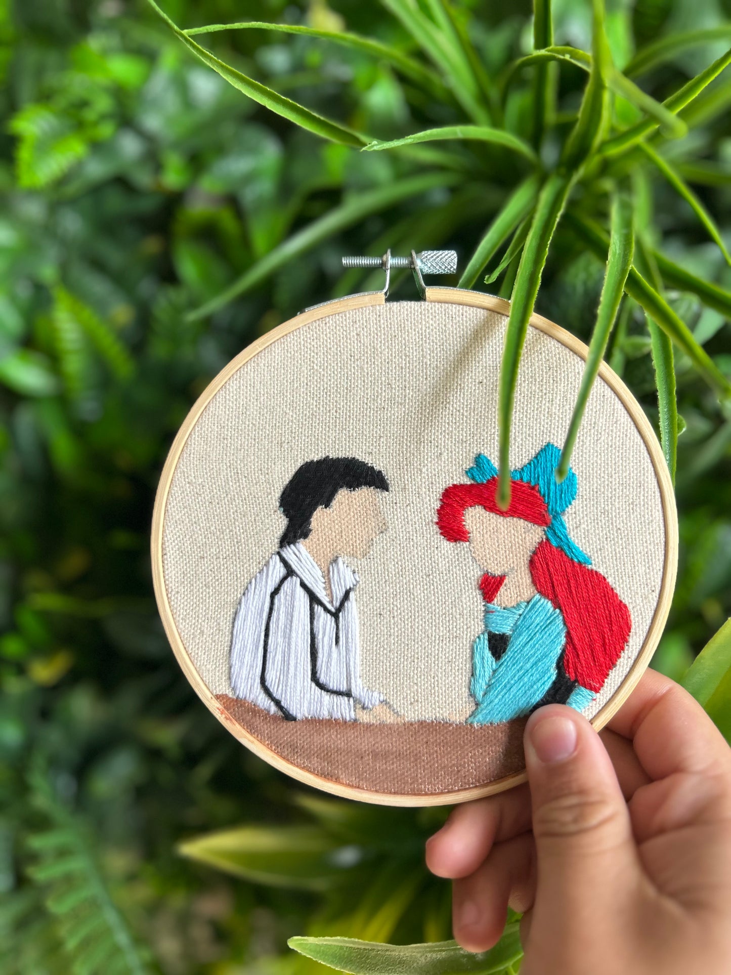 Princess Ariel- Embroidered Decor