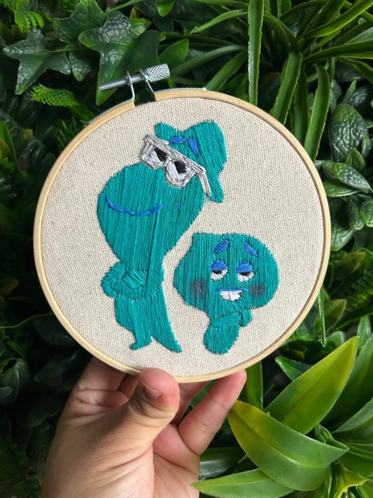 Inspiration Meets Thread & Needle! 🎷🧵