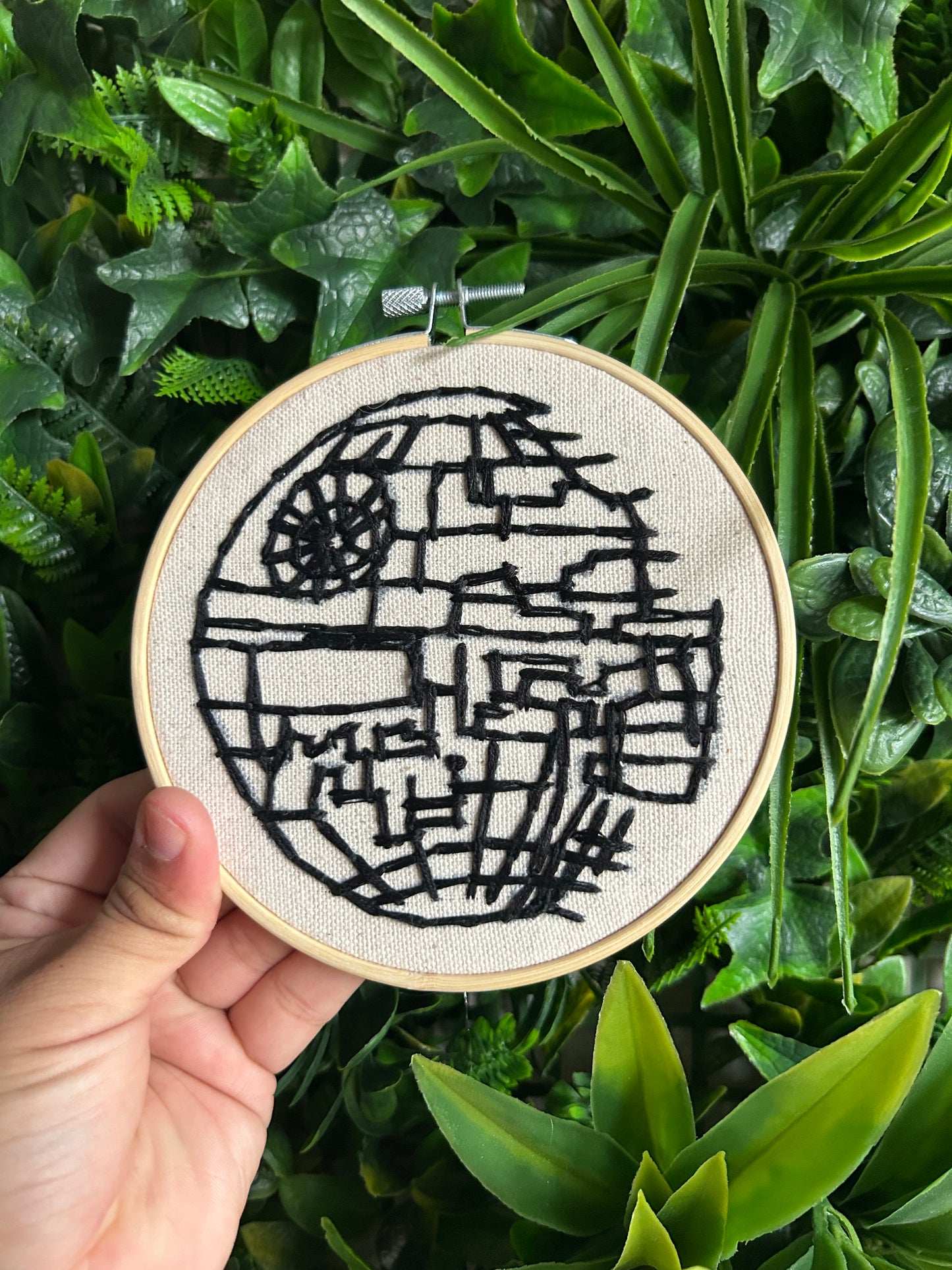 Death Star - Embroidery (Star Wars)