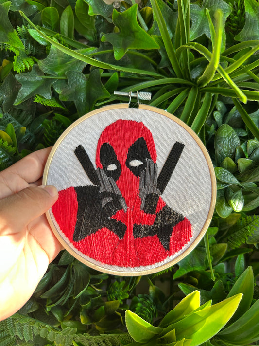 Deapool-Embroidery decor (Marvel)