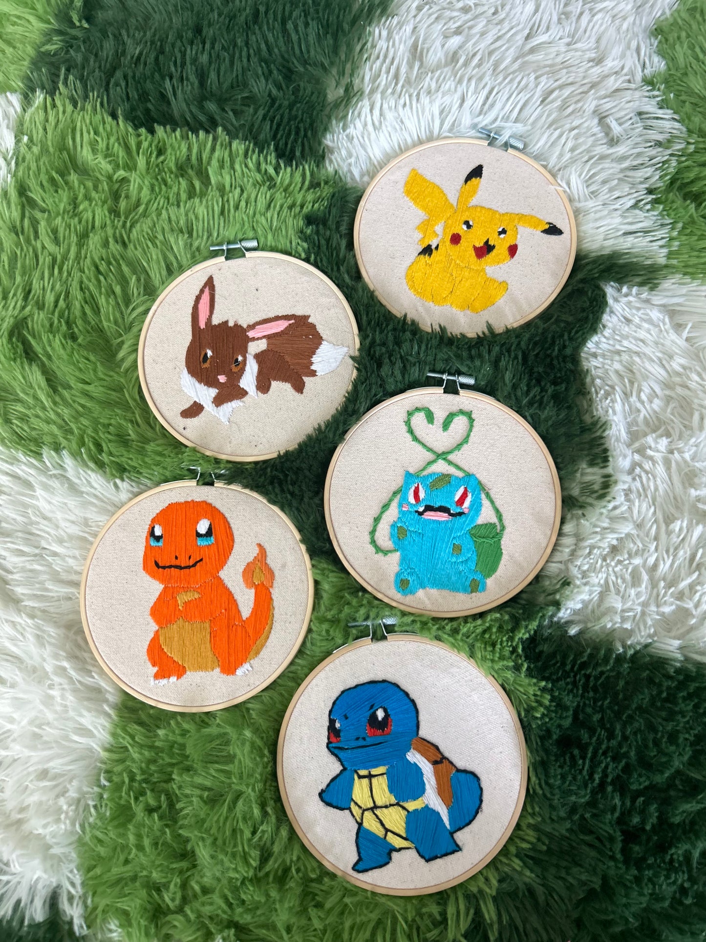 Gotta Stitch ’Em All! ⚡🧵  -Embroidery decor (EPIC)