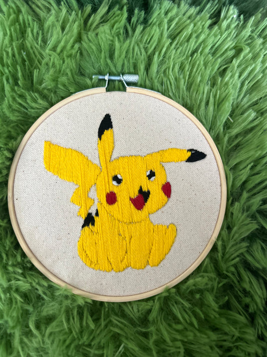 Gotta Stitch ’Em All! ⚡🧵  -Embroidery decor (EPIC)