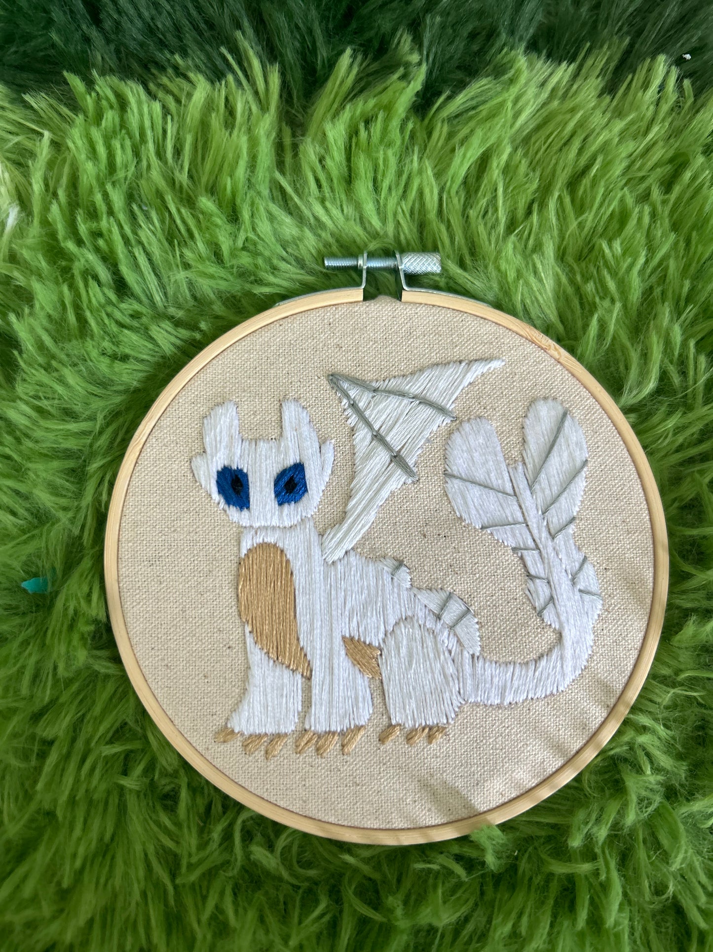 Fly High with Thread & Needle! 🐲🧵  -Embroidery decor (EPIC)