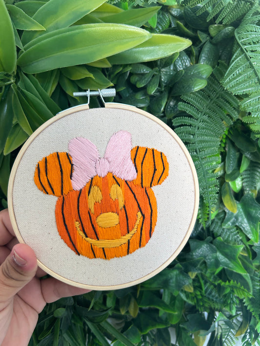 Mickey and Minnie Pumpkins