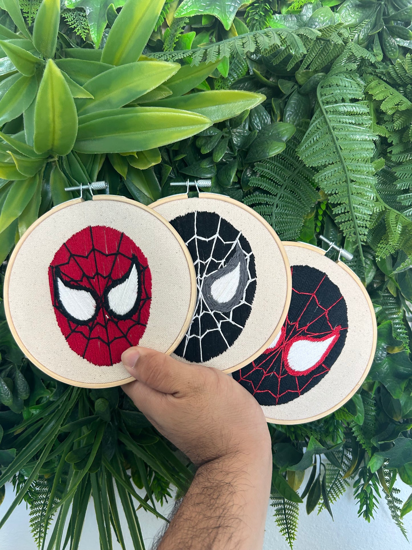 Spider Men -Embroidery decor (Marvel)