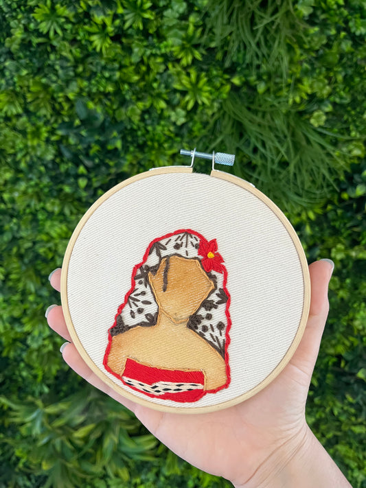 Princess Moana- Embroidered Decor