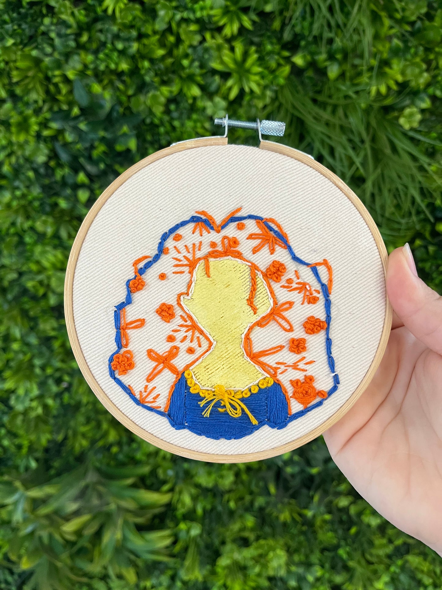 Princess Merida- Embroidered Decor