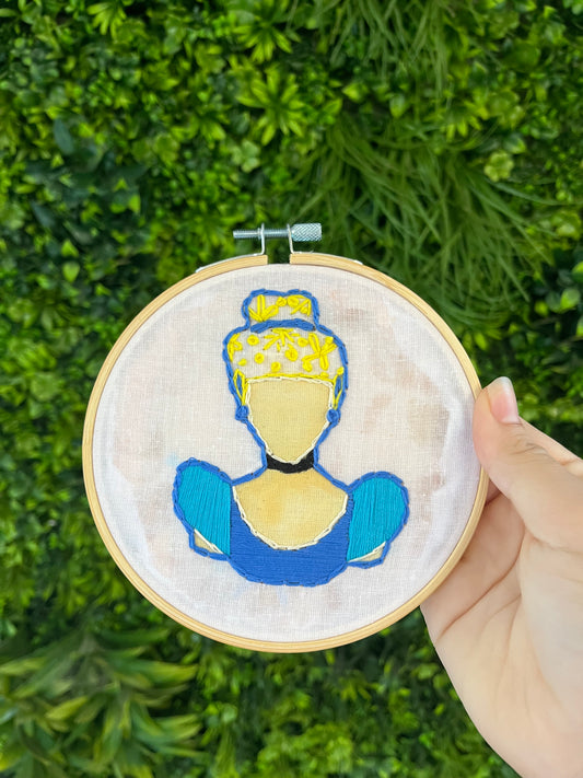 Princess Cinderella- Embroidered Decor