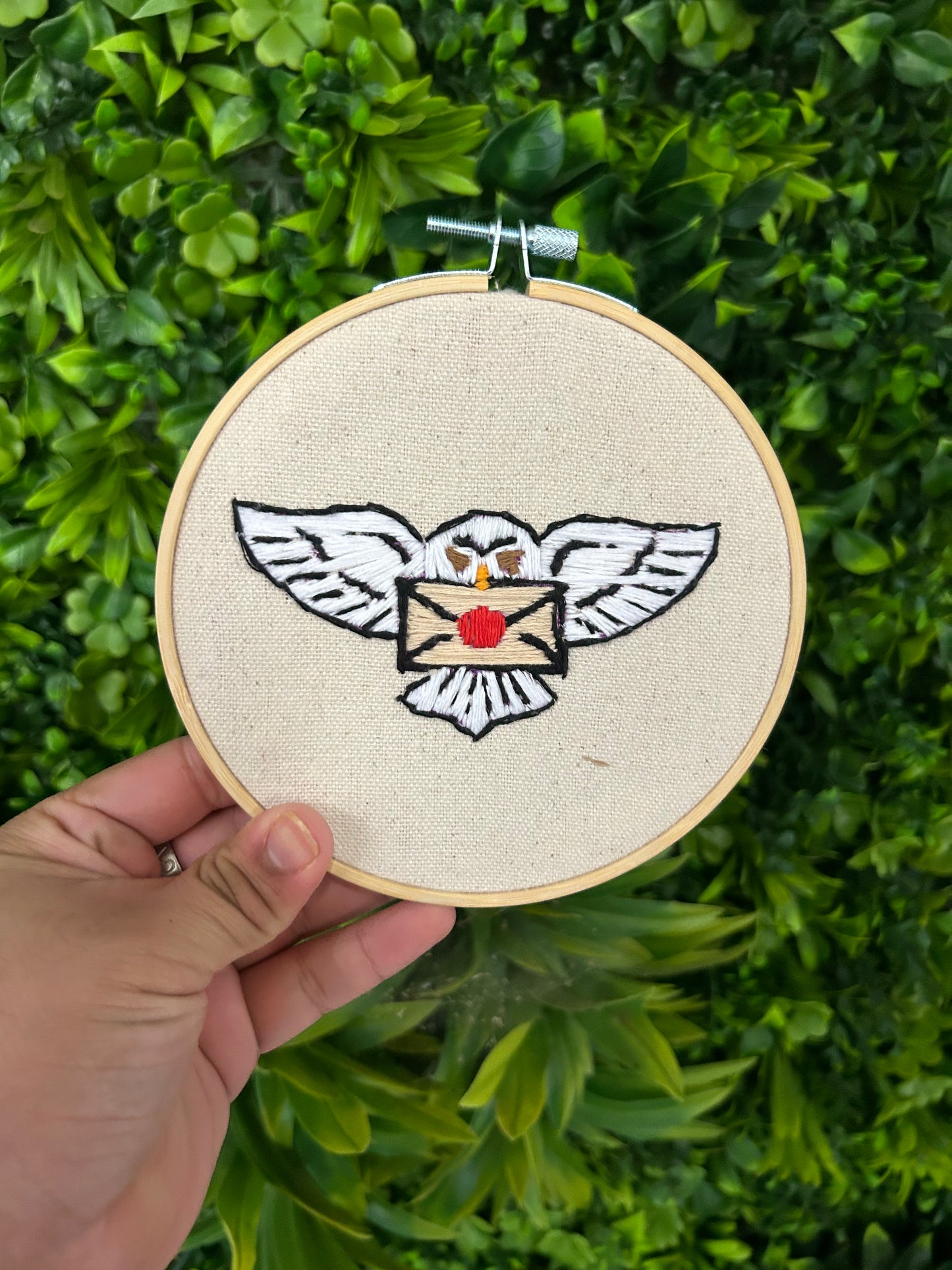 Magic Meets Thread & Needle! ⚡🧵  -Embroidery decor (EPIC)