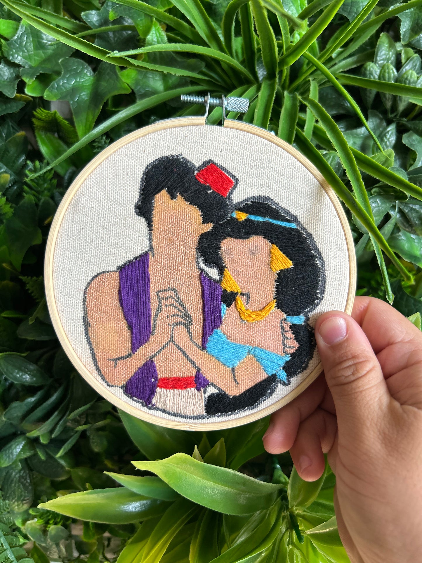 Princess Jasmine- Embroidered Decor