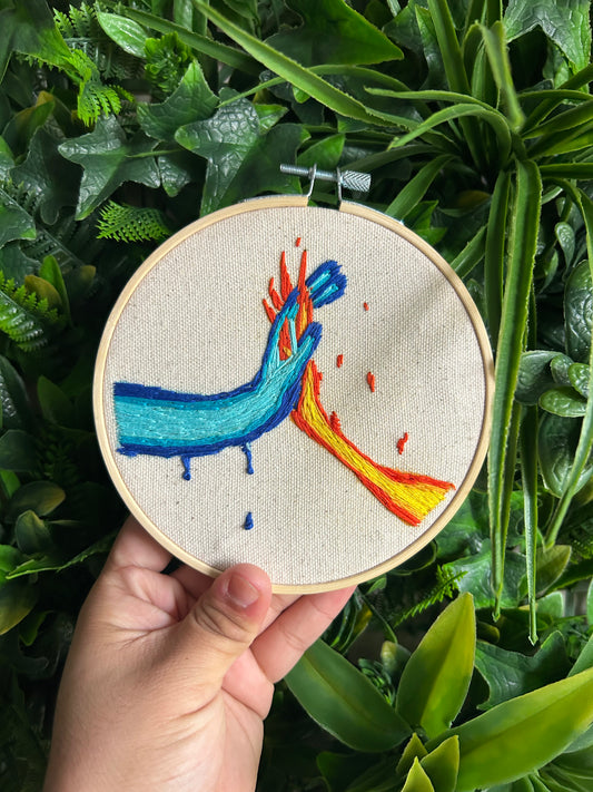 Connections Meet Thread & Needle! 🔥💧🧵